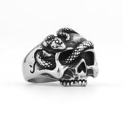 Snake Skeleton Ring