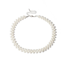 Suzanna Pearl Beads Choker