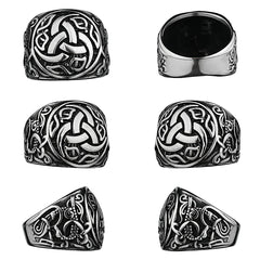 Swirling Dragon Ring