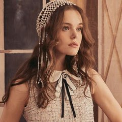 Symona Pearl Beaded Hair Caps - 2 Colors