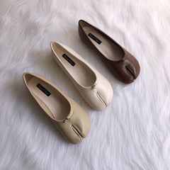 Tabitha Split Toe Ballet Flats - 5 Colors