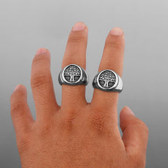 Tree of Life Signet Ring