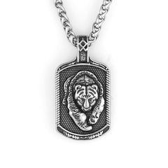 Viking Bear Necklace