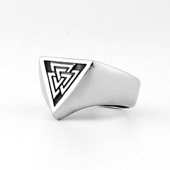Viking Triangle Ring