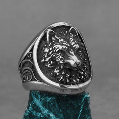 Viking Wolf Fox Animal Ring