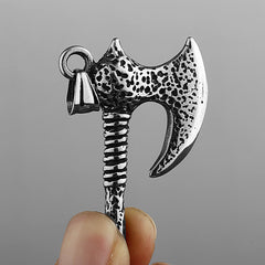 Warrior Axe Rune Pendant Necklace