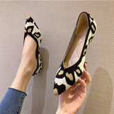 Wendy Pattern Print Basic Flats - 12 Patterns