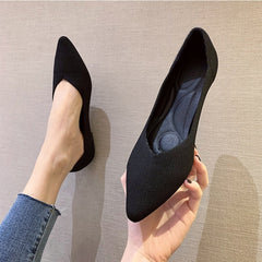 Wendy Solid Color Basic Flats