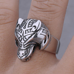 Wolf-Head Signet Ring