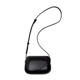 Zuri Faux Leather Mini Saddle Bag