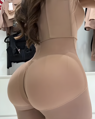 Waist Compression Front Zipper Shapewear