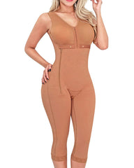 Bodysuit Bodyshaper Tummy Control Side Zipper Butt LiFter Breast Support Long Shaperwear