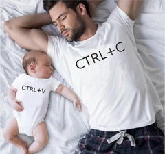 Family Parent-child T-shirts For Men And Women