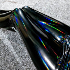 PU Laser Mirror Seven Color Leather Pants