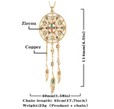 Necklace Round Hollow Star Pendant Net Celebrity