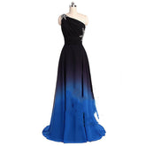 Color Gradient Cocktail Dress