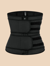 Corset Latex Buckle Waist Corset Belt LATEX Rubber Straps Corset