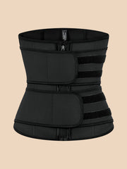 Corset Latex Buckle Waist Corset Belt LATEX Rubber Straps Corset