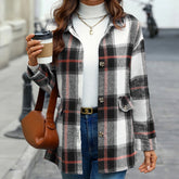 Thickening Cardigan Outerwear Top Women