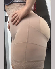 Lace High Waist Butt Push up Daily Use Invisible Shaping Shorts