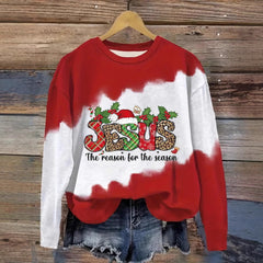 Christmas Crew Neck Casual Sweater