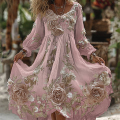 Casual Halloween Dress With Digital Print