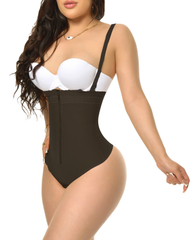 Tummy Control Zipper Shapewear Bodysuit