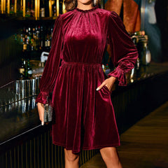 Personalized Velvet Elegant Dress