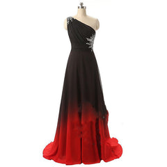 Color Gradient Cocktail Dress