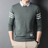 Crew Neck Trend Men's Sweater Tops