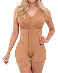 Shapewear For HOOK AND EYE CLOSURE Adjustable Breast Support Tummy Control Bodysuit Bodyshaper