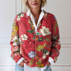 3d Printed Wear Cardigan Knitted Coat