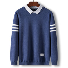 Crew Neck Trend Men's Sweater Tops