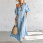 And Elegant Mid-Length Loose Dress