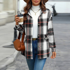 Thickening Cardigan Outerwear Top Women
