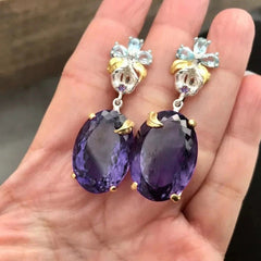 Luxury Flower Flower Earrings For Women