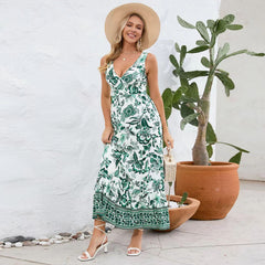 Womens Floral-print Dress