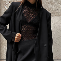 Spring Jacquard Tops