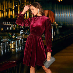 Personalized Velvet Elegant Dress