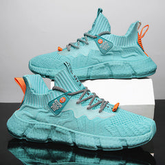 Men's Shoes Flying Woven Shoes Mesh Shoes