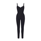 Bodycon Stretch Leopard Print Jumpsuit