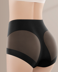 Mesh-Paneled Butt-Lifting Panties