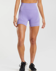 Seamless yoga shorts
