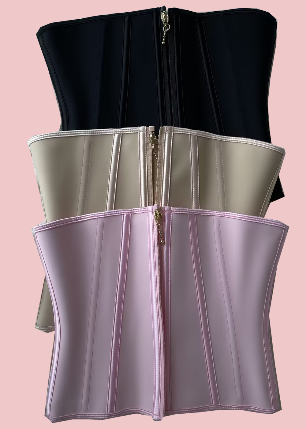 Extreme Waist Trainer Corset Steel Boned for Weight Loss & Tummy Control