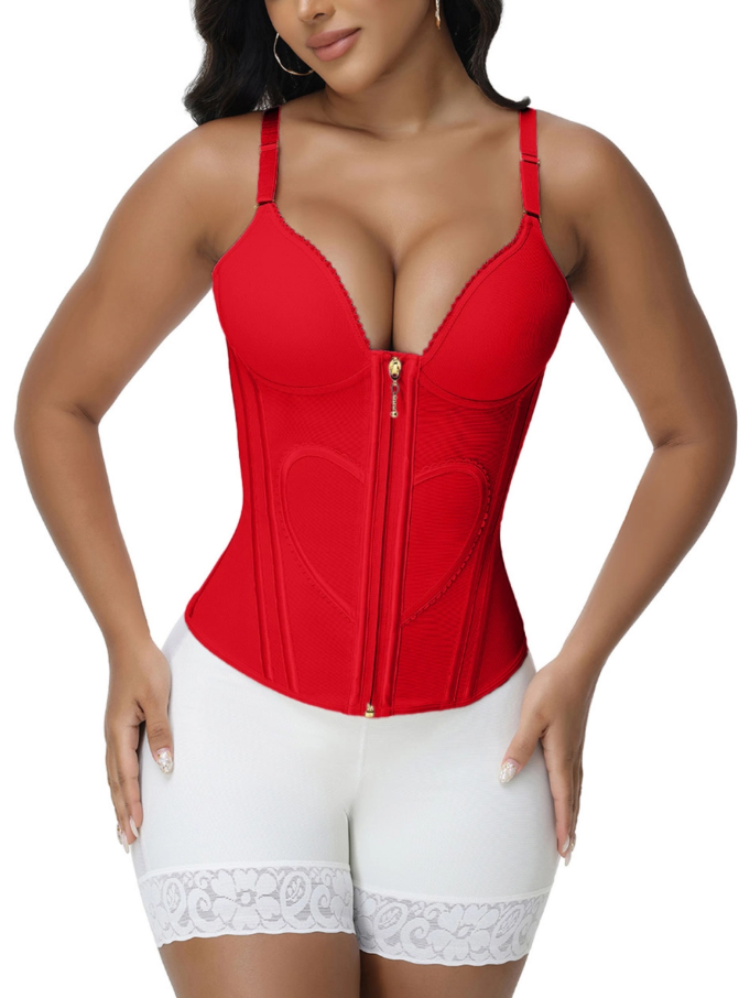 Waist Trainer for Tummy Control Vest Black Corset Shapewear Bustier Tank Tops Going Out Body Shaper with Straps