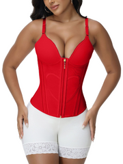 Waist Trainer for Tummy Control Vest Black Corset Shapewear Bustier Tank Tops Going Out Body Shaper with Straps