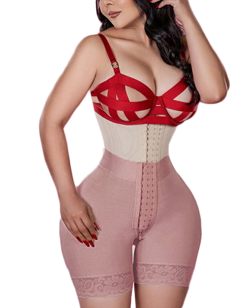 Hip Shaping Butt Lifter Waist Shaping Lace Short