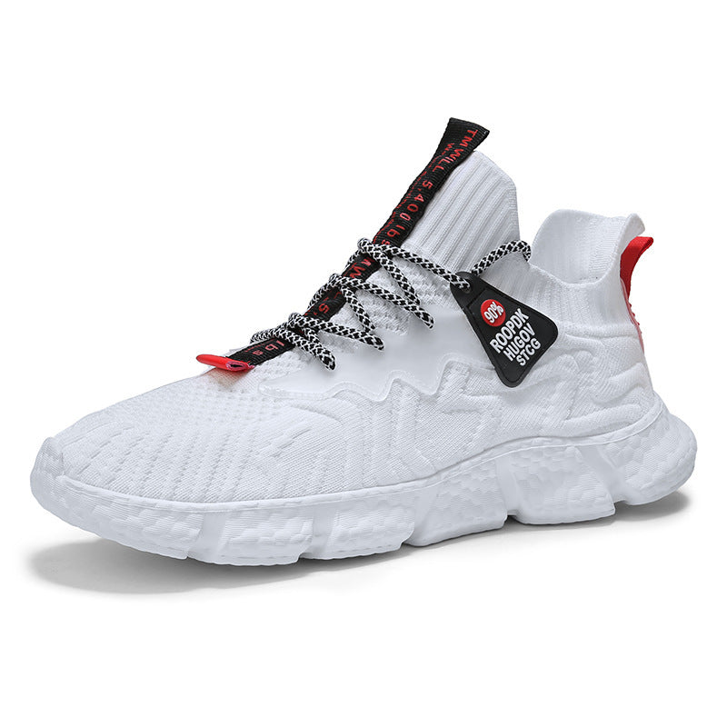 Men's Shoes Flying Woven Shoes Mesh Shoes
