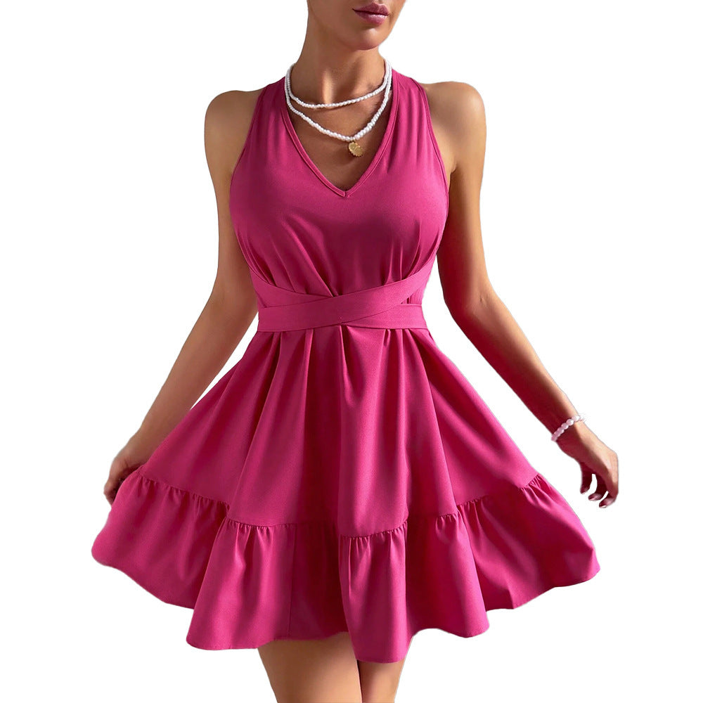 Personalized Halter Dress Women