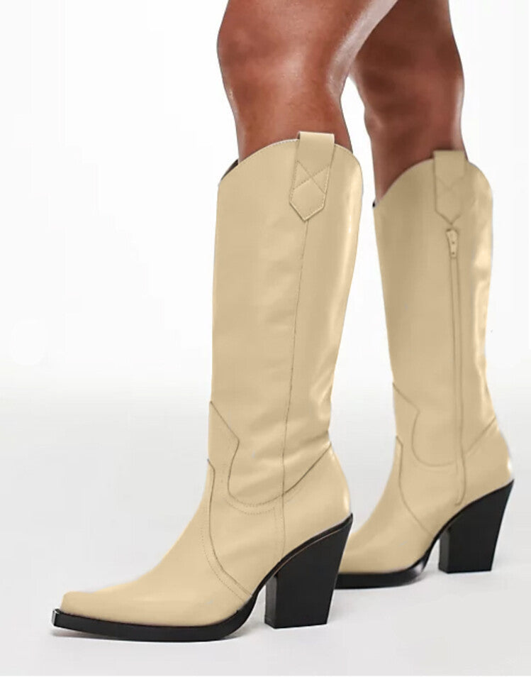 Knight Boots Western Pointed